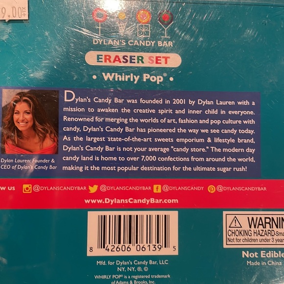 NWT: 3 boxes of Dylan’s Candy Bar Eraser Sets 🍭 🍭 🍭 - Picture 6 of 6